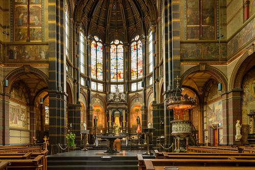 Basilique Saint-Nicolas, Amsterdam, Pays-Bas sur Martin Stevens
