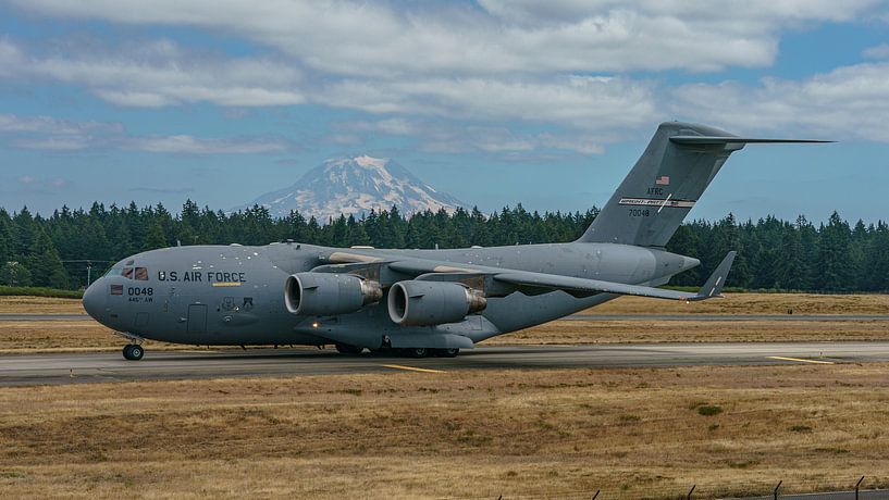 C-17 Globemaster III de l'armée de l'air américaine. par Jaap van den Berg