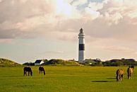 Sylt: Wenningstedt Leuchtturm (2) von Norbert Sülzner Miniaturansicht