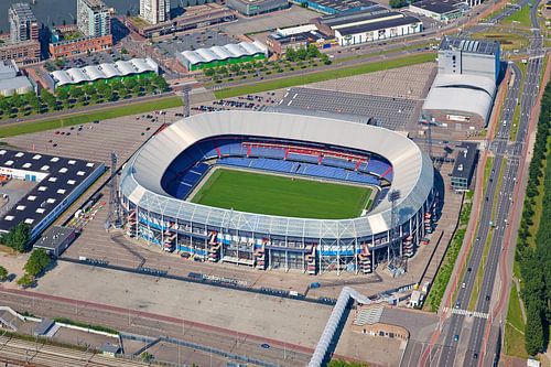 De Kuip van bovenaf gezien