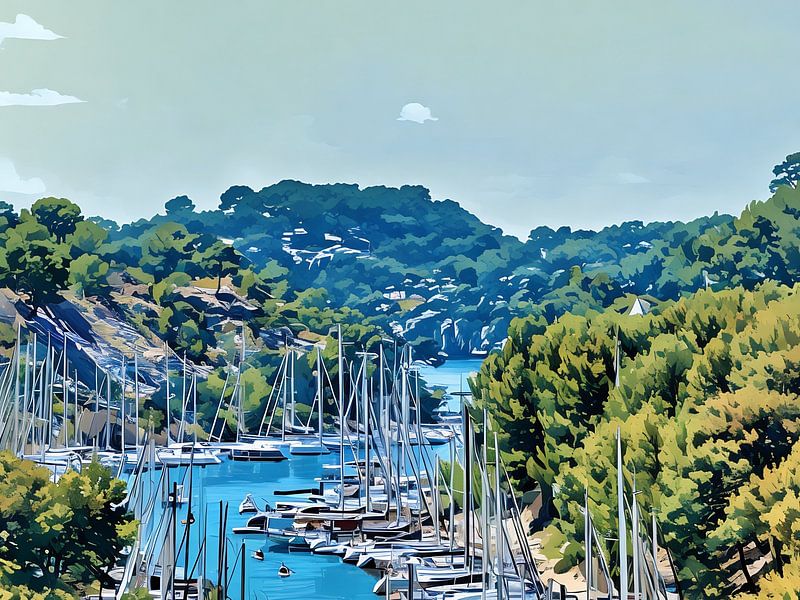 Cassis Marseille's Majestic Marina by Sergio Pazzano
