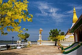 The golden stupa of Sikhottabong, between history and spirituality by Frank Photos