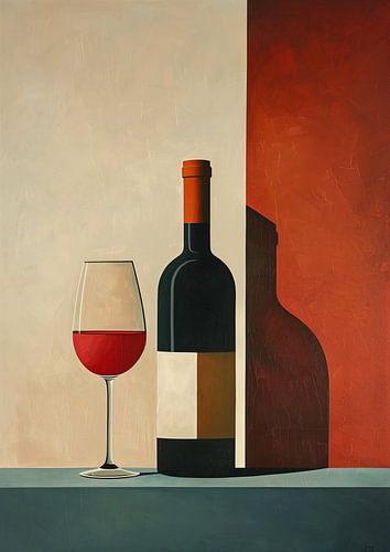 Shadow play at Sunset