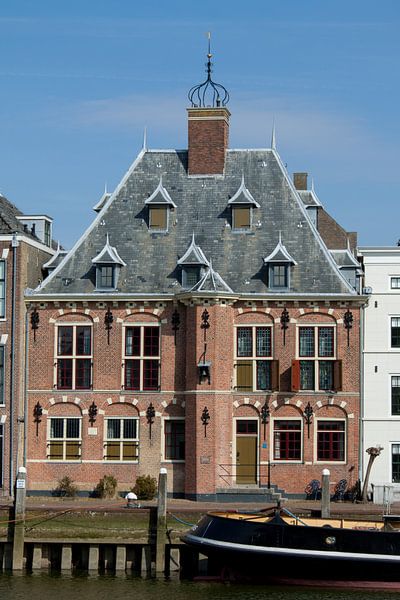 Maassluis-Back of the County Hall by Hans Blommestijn