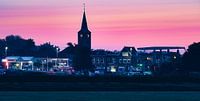 Zwartsluis bij ochtendglore