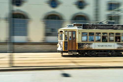 Tramway in Porto