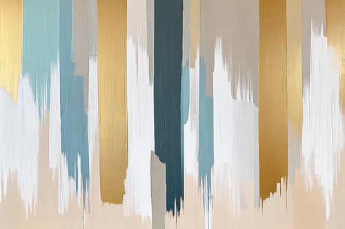 Modern abstract boho