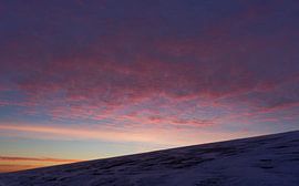 Sonnenaufgang über Moddergat von Luuk Van Der Naalt