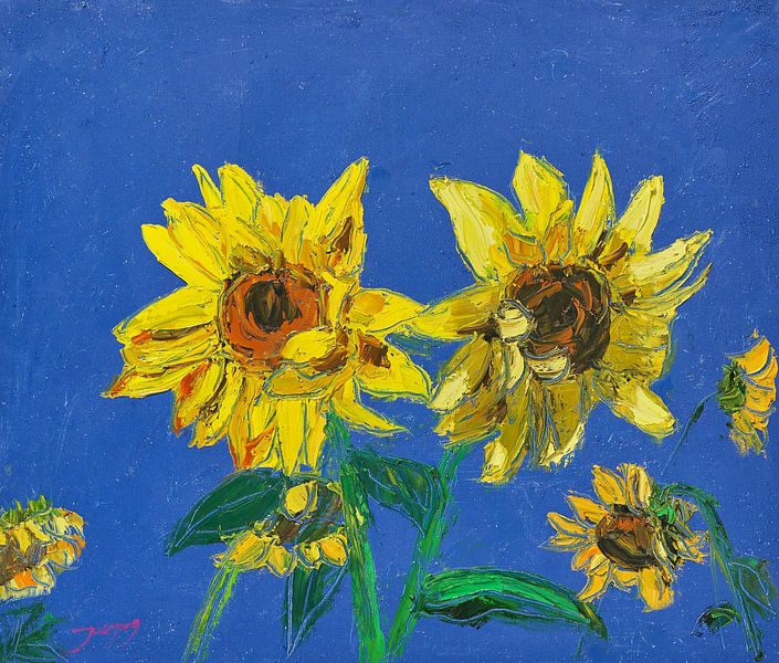 Sonnenblumen von Jukyong Park