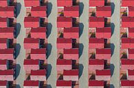 Huizen met rode daken van bovenaf gezien van Sjoerd van der Wal Fotografie thumbnail