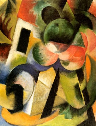 Franz Marc - Small composition