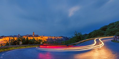 An evening in Pitigliano