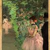 Dansers achter de coulissen, Edgar Degas van Liszt Collection