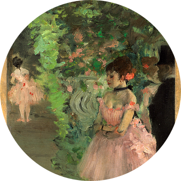 Dansers achter de coulissen, Edgar Degas