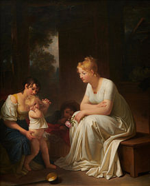 Marguerite Gérard – Het grillige kind (L’'’enfant capricieux) (1804) van Timeless Artworks