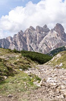 Unberührte Berggipfel