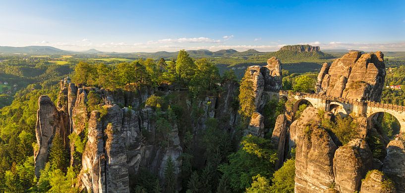Basteibrücke, Elbsandsteingebirge, Sachsen von Markus Lange