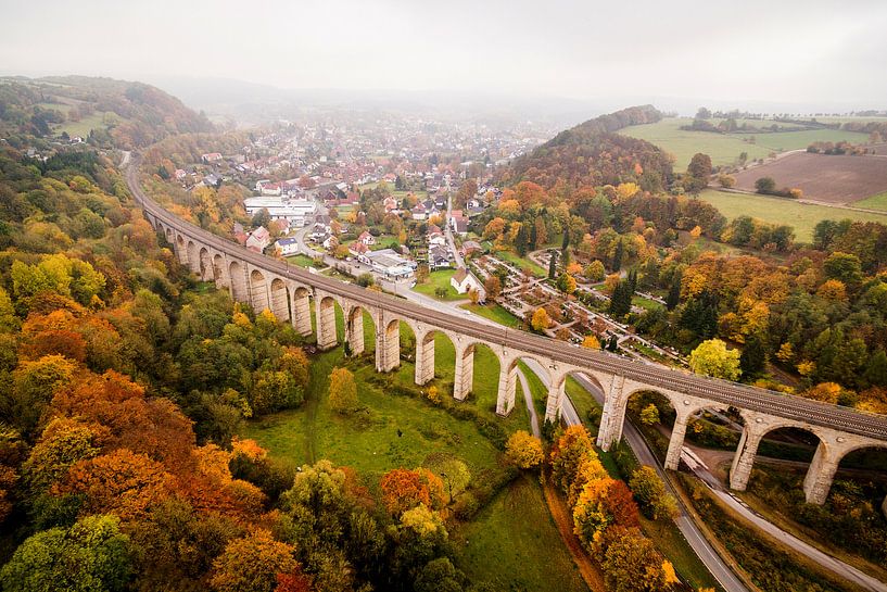 Altenbeken Viaduct Duitsland van Volt