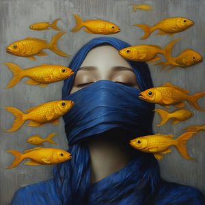 Die Frau mit dem Fisch
