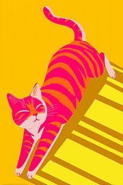 Cat in Pink no. 3 by Studio BB