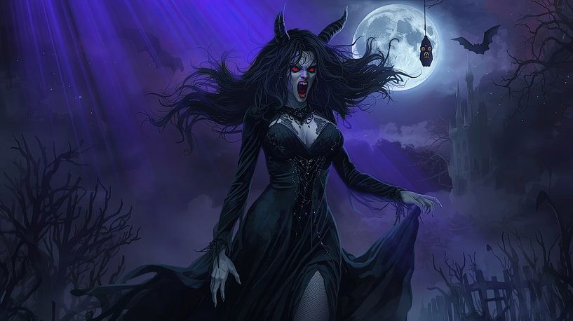 Halloween She Devil by Brian Morgan