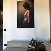 Klantfoto: Alone van Marja van den Hurk, als art frame