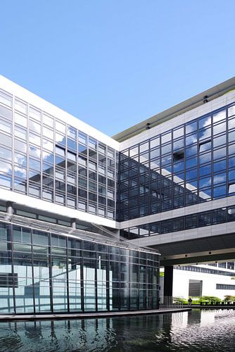 Kantorencomplex met moderne architectuur