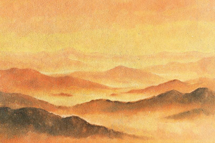 Golden Mist Ridges von Whale & Sons