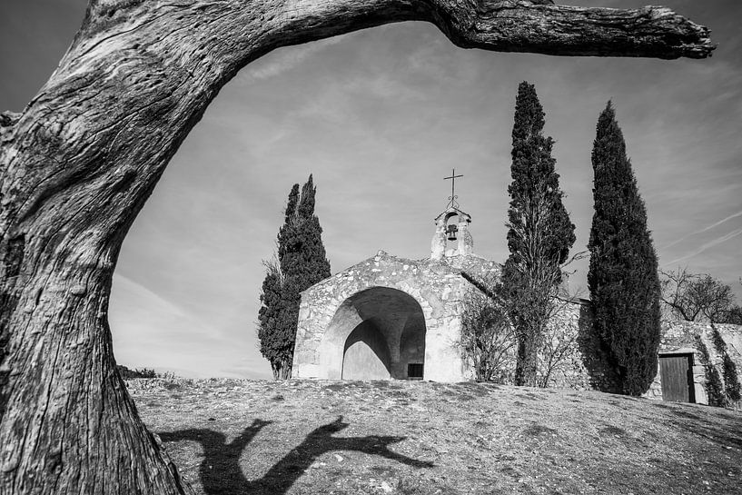 Chapelle St Sixte b&w par gerald chapert