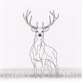 Deer Lines Spiel von Matteo Bellini