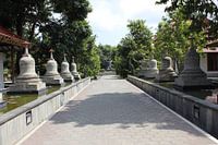 Indonesië: Laan van Buddha