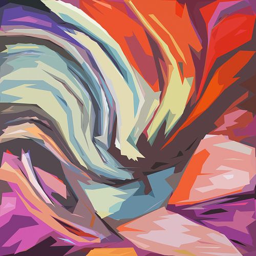 Abstract composition 744