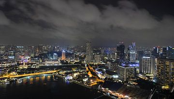 Singapur Skyline von Robert Styppa