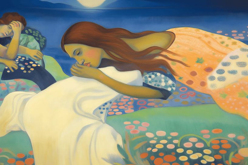 Klimt meets Gaugain van Ton Kuijpers