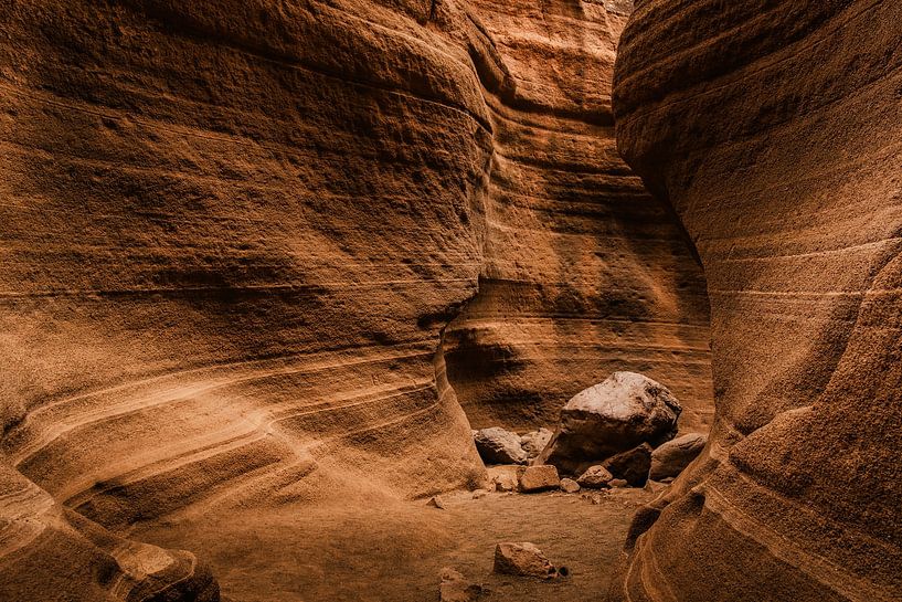 Tobas de Colores del Barranco de las Vacas à Gran Canaria par Melissa Peltenburg