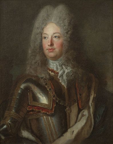Portret van koning Filips V van Spanje, Hyacinthe Rigaud