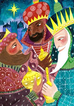 Three Kings, Three Wise Men by Caroline Bonne Müller