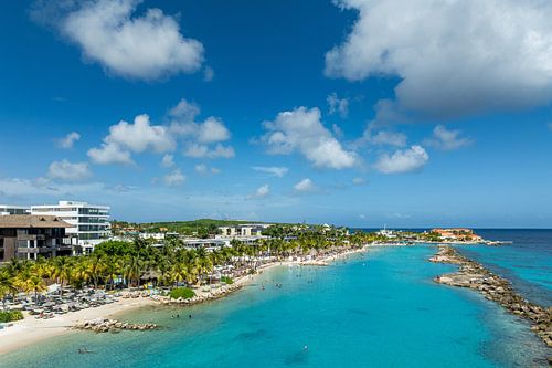 Seaquarium Beach Curacao - Drone opname