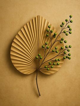 Leaf and berry green