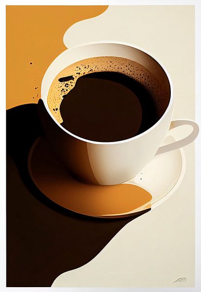 Tasse de café par Harvey Hicks