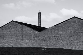 Eine Mauer aus Ziegelsteinen