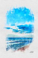 Silence over the waves