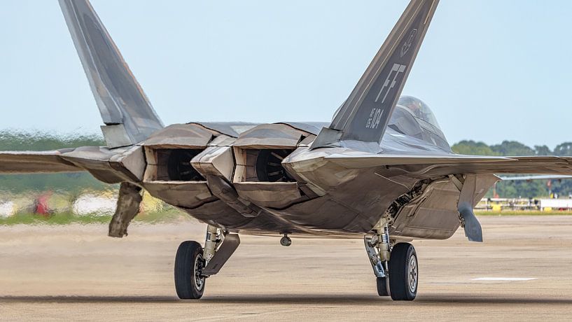 U.S. Air Force Lockheed Martin F-22 Raptor. by Jaap van den Berg