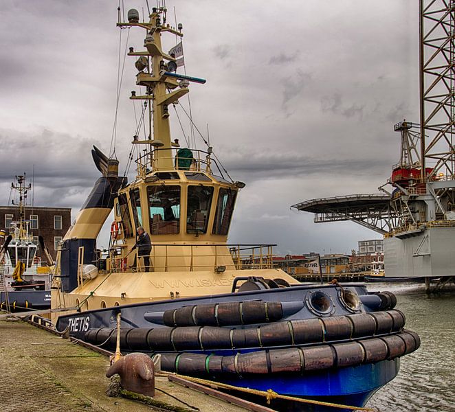 Sleepboot IJmuiden van Gerard de Ridder