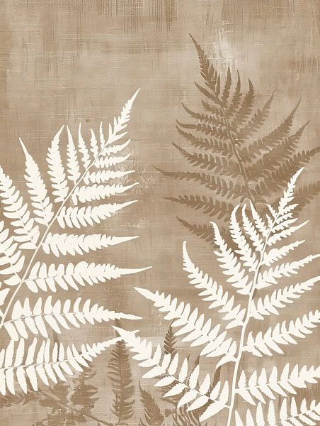 Subtle Leaf Harmony by Modern Collection