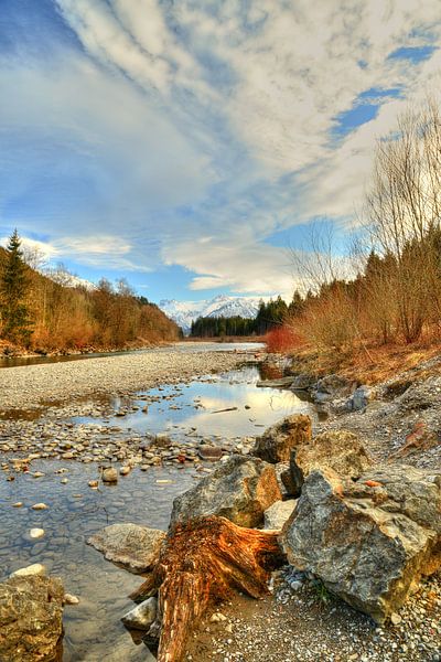Landscape in Allgäu, Germany by Berit Kessler