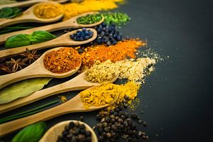 Kruiden & specerijen, herbs & spices van Corrine Ponsen