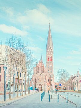 Sankt Albani Kirke von Michael Schulz-Dostal