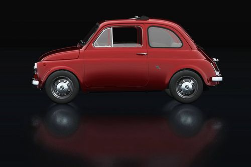 Fiat Abarth 595 1968 Zijaanzicht