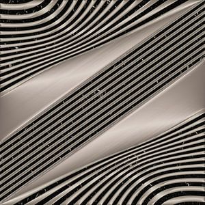 Geometrische Linien - Metall Art I